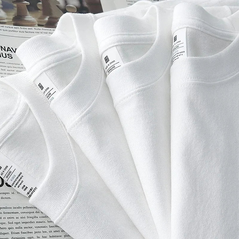 New Summer Unisex Loose-Fit Crewneck T-Shirt—Comfortable and Skin-Friendly. Casual, Stylish, and Trendy Streetwear.