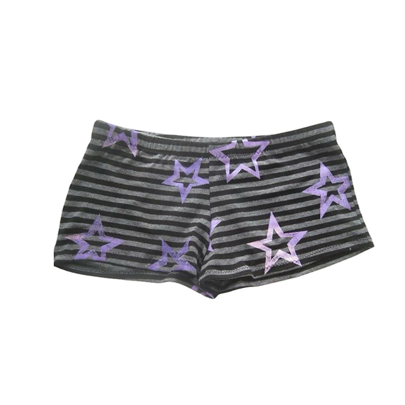 Summer Striped Fashion New Women's Shorts Cute Slim Fit Star Print Comfortable Harajuku Personality